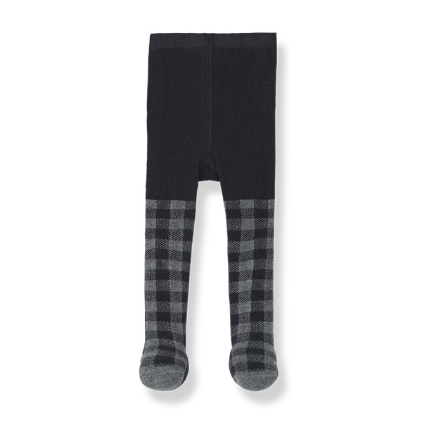 Collant Eira vichy navy
