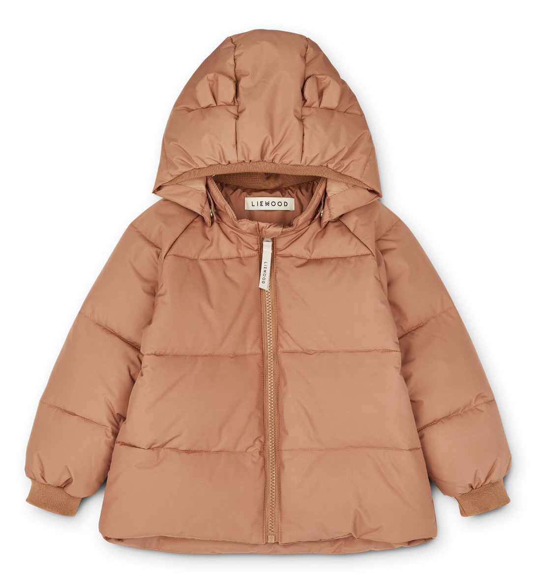 Piumino con orecchie Polle