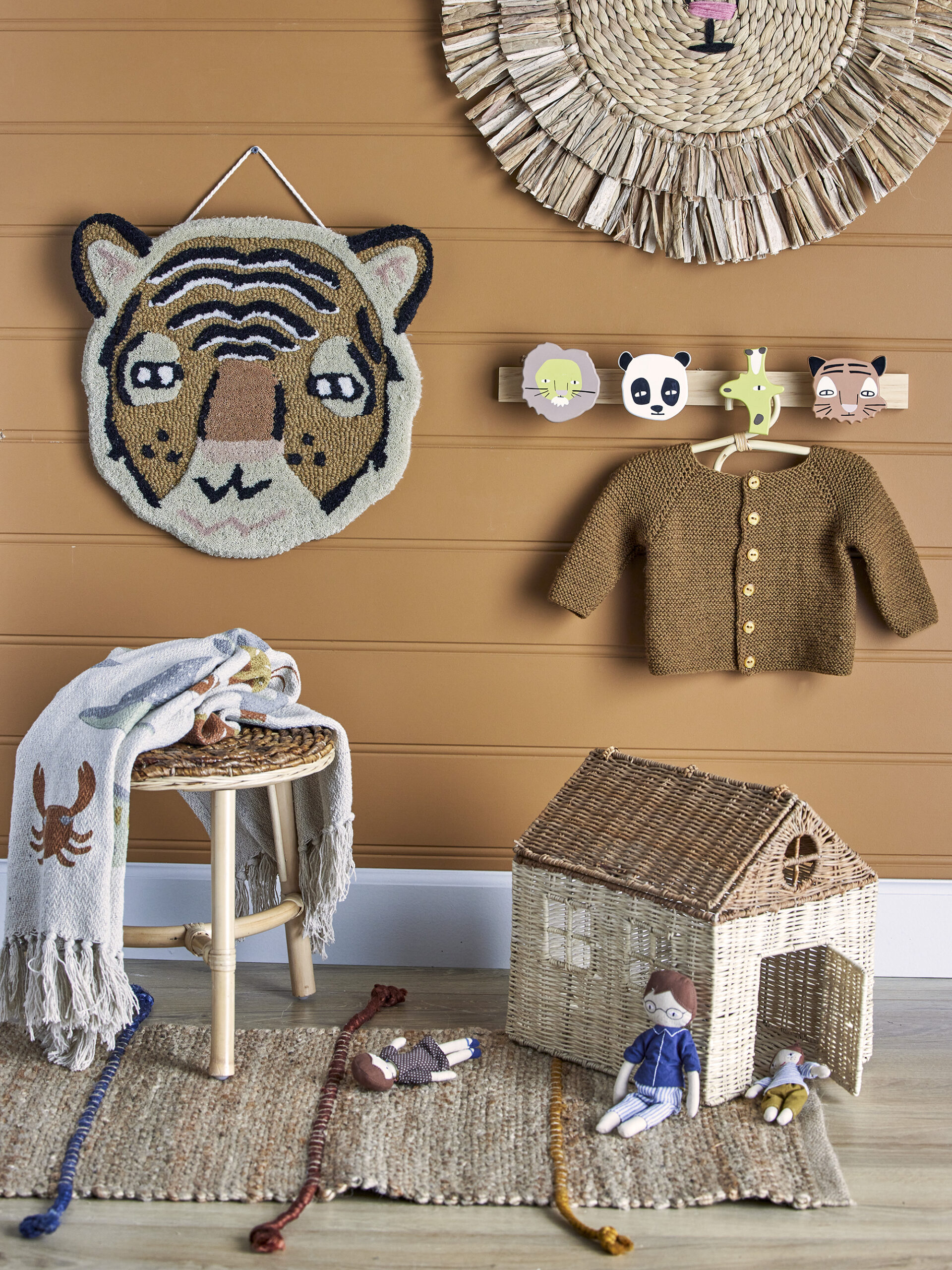 Appendiabiti Rudy con animali