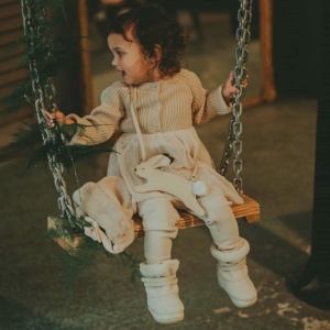 Abito in tulle Juna – Sand