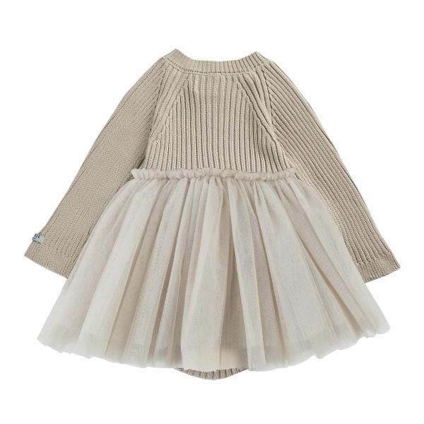 Abito in tulle Juna – Sand
