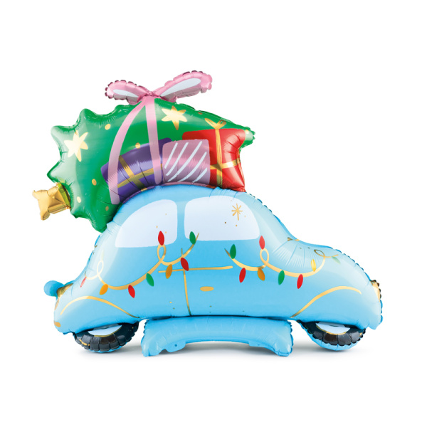 Palloncino Auto di Natale