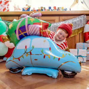Palloncino Auto di Natale