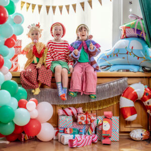 Palloncino Auto di Natale