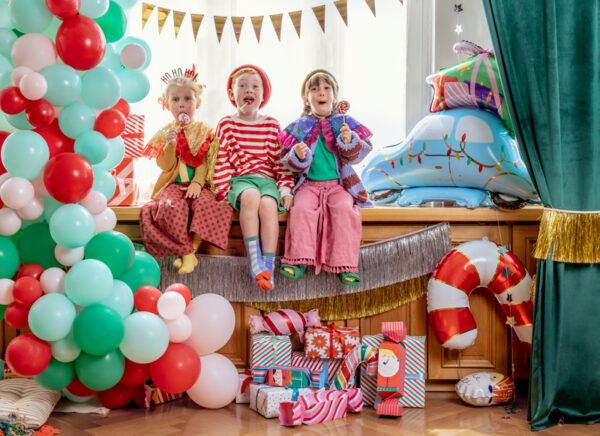 Palloncino Auto di Natale