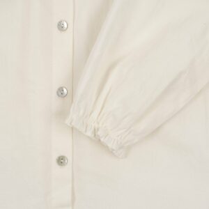 Camicia con colletto in pizzo