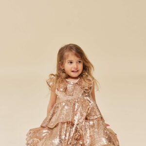 Abito in paillettes scintillante