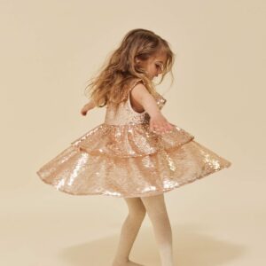 Abito in paillettes scintillante