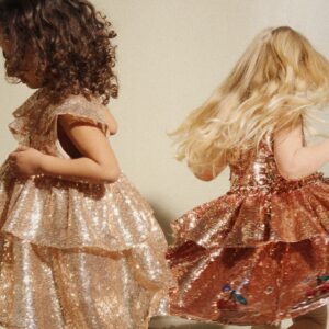 Abito in paillettes scintillante