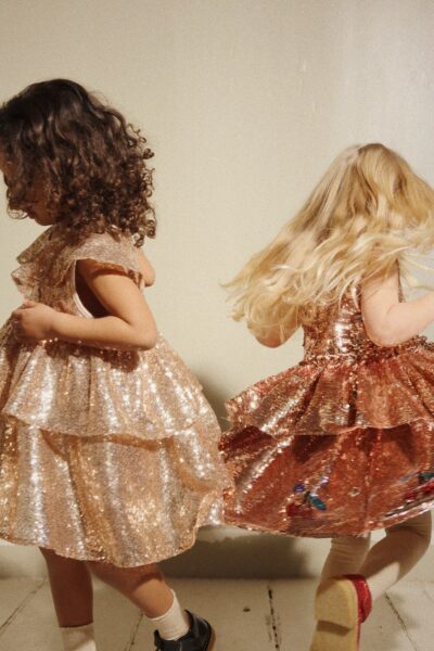 Abito in paillettes scintillante