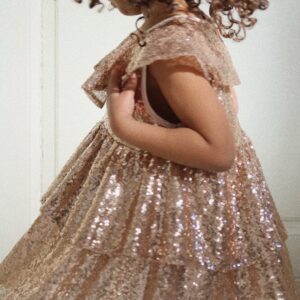 Abito in paillettes scintillante