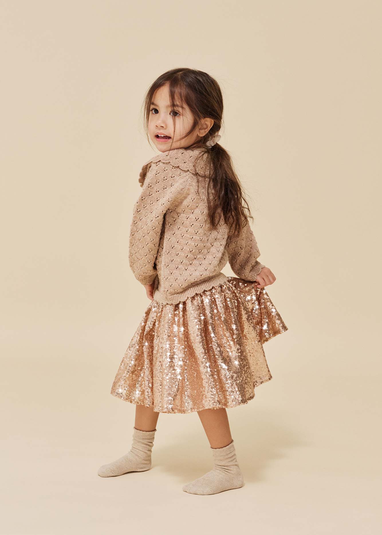 Gonna in paillettes scintillante