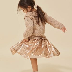 Gonna in paillettes scintillante
