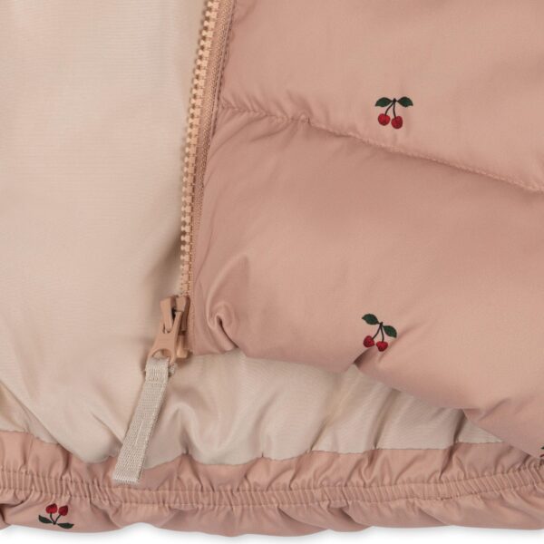 Piumino con cappuccio Cherry