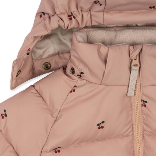 Piumino con cappuccio Cherry