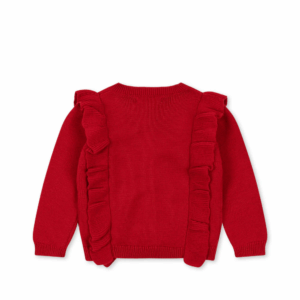 Cardigan con Volant Fiol