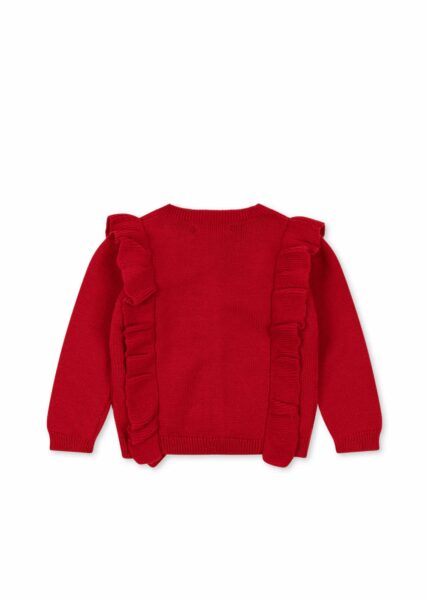 Cardigan con Volant Fiol
