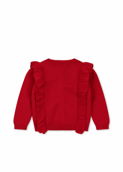 Cardigan con Volant Fiol