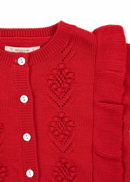 Cardigan con Volant Fiol