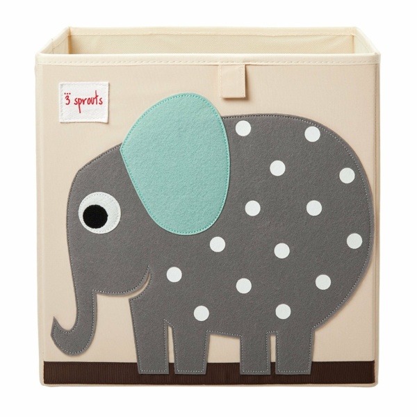 Scatola portaoggetti pieghevole elefante
