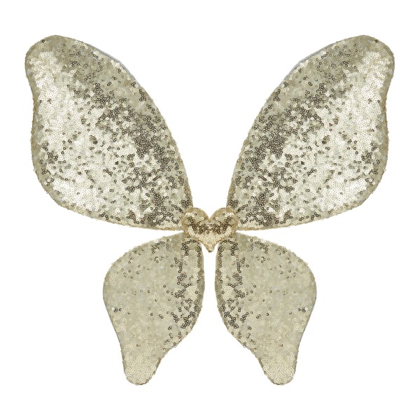Ali da fata con paillettes scintillanti