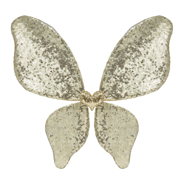 Ali da fata con paillettes scintillanti