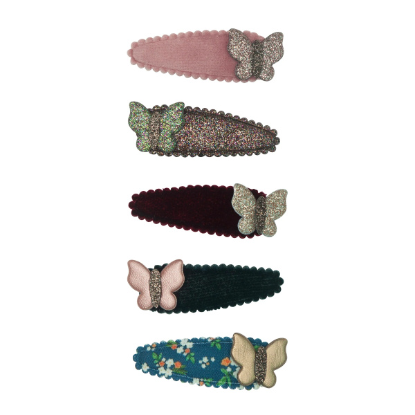 Mini butterfly mabel clips