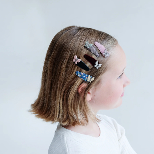 Mini butterfly mabel clips