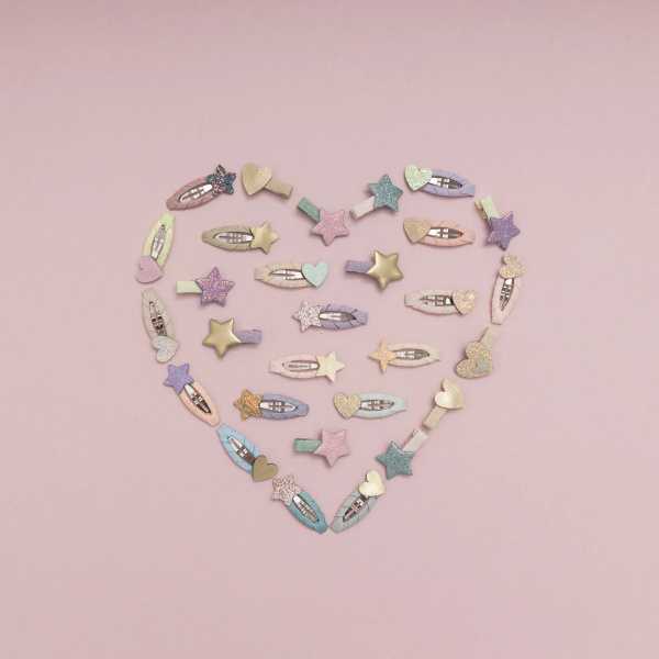 Mini clic clacs cuore