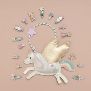 Borsetta unicorno con ali