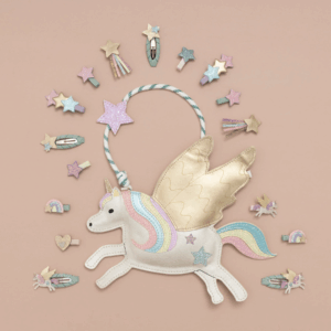 Borsetta unicorno con ali