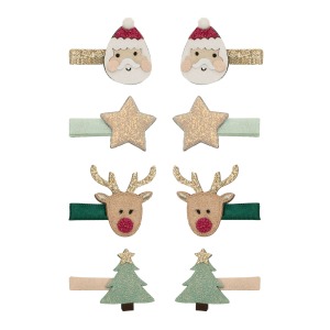 Babbo Natale & Rudolph mini clip
