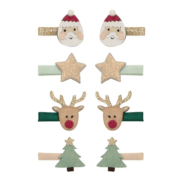 Babbo Natale & Rudolph mini clip