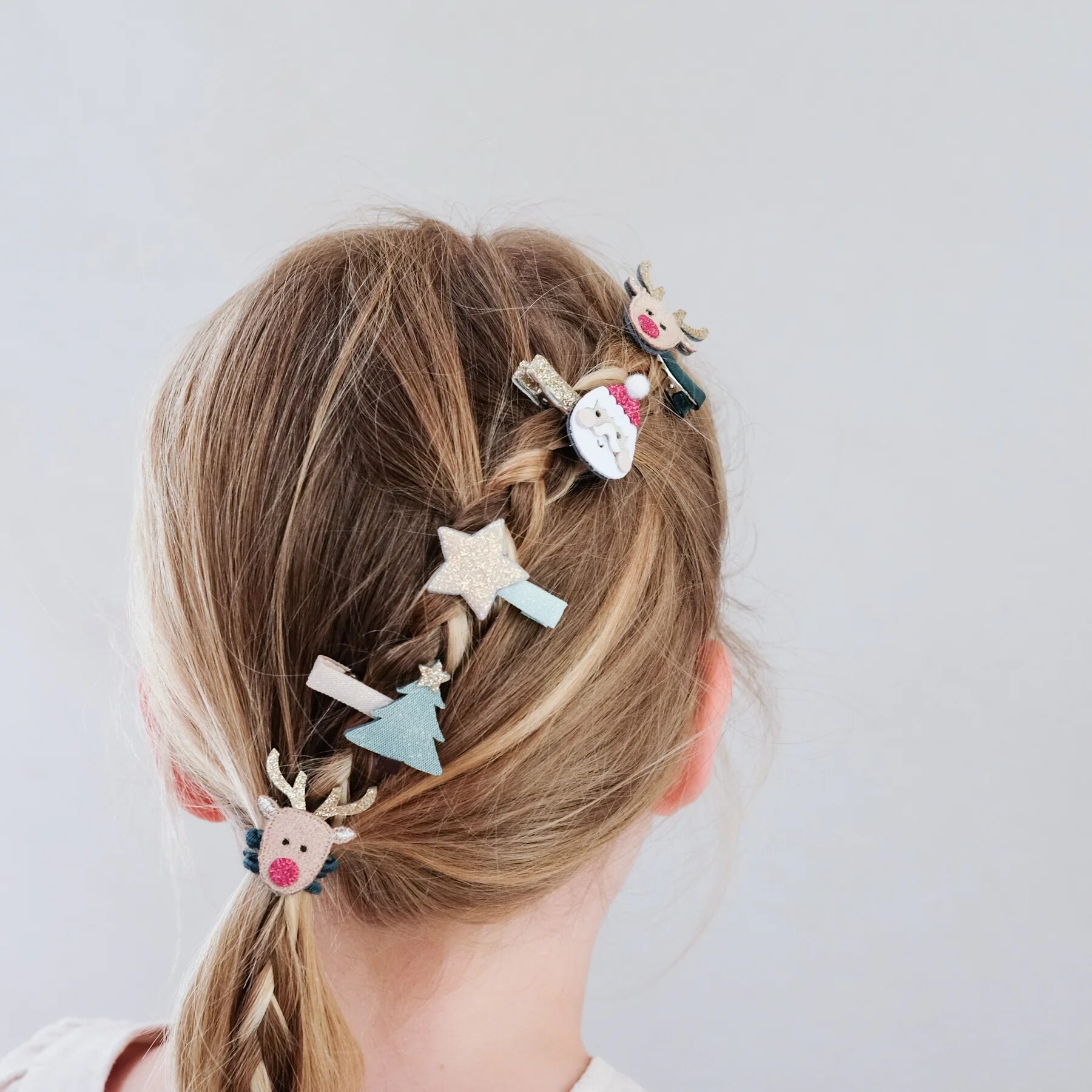 Babbo Natale & Rudolph mini clip