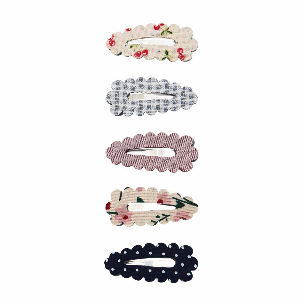 Mini spille con bordo smerlato