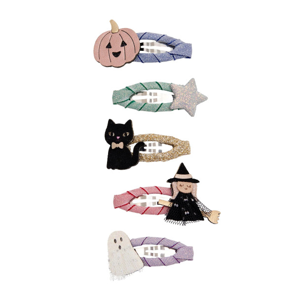 Set 5 Fermagli Halloween Mini