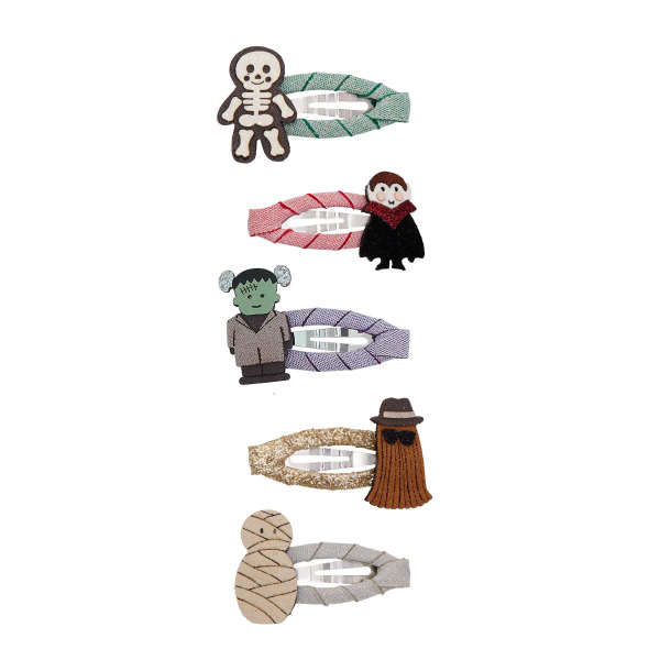 Set 5 Fermagli Monster Mini
