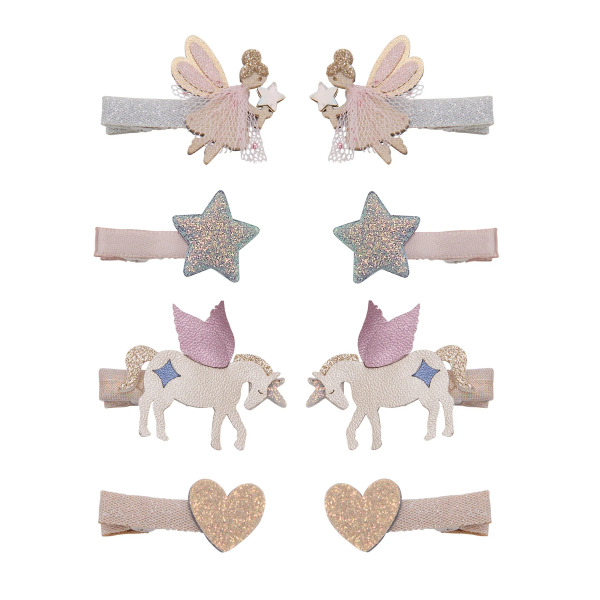 Set 8 Fermagli per Capelli Dreamy Fairy