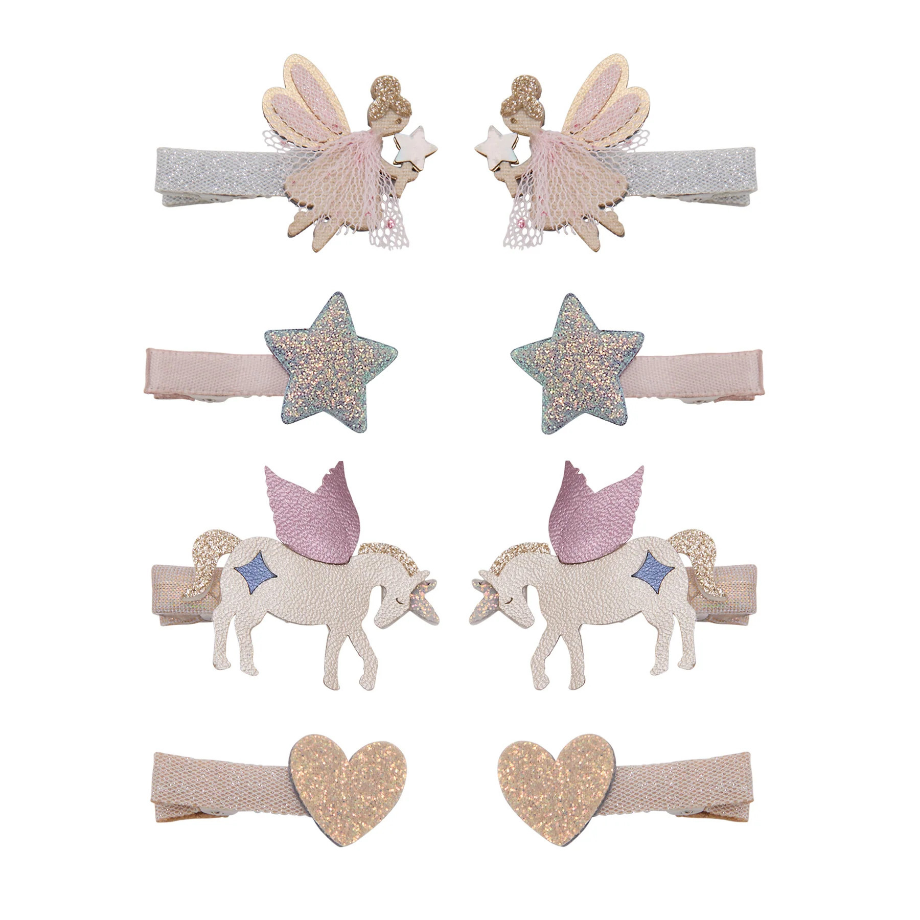 Set 8 Fermagli per Capelli Dreamy Fairy
