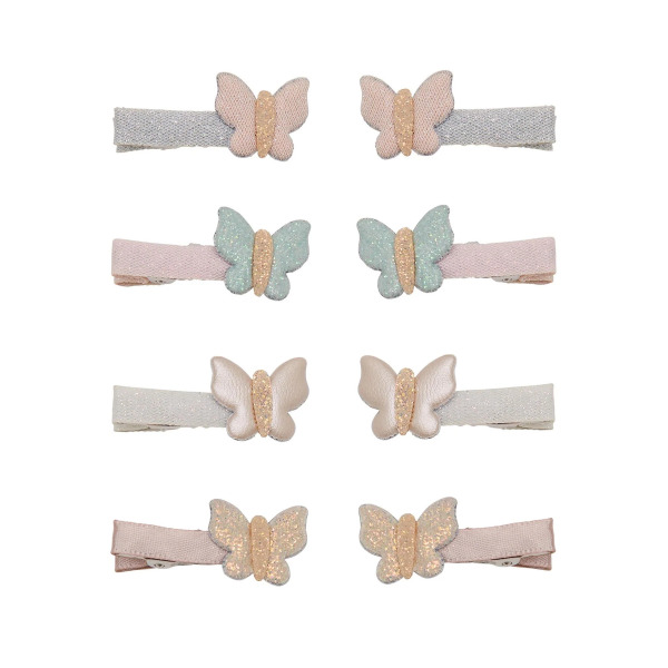 Set 8 Fermagli per Capelli Bella Butterfly