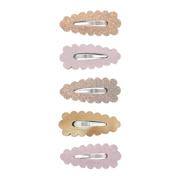 Set 5 Fermagli per Capelli Dreamwish Scalloped