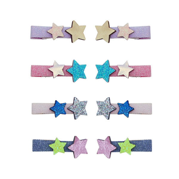 Set 8 Fermagli per Capelli Teeny Weeny Star