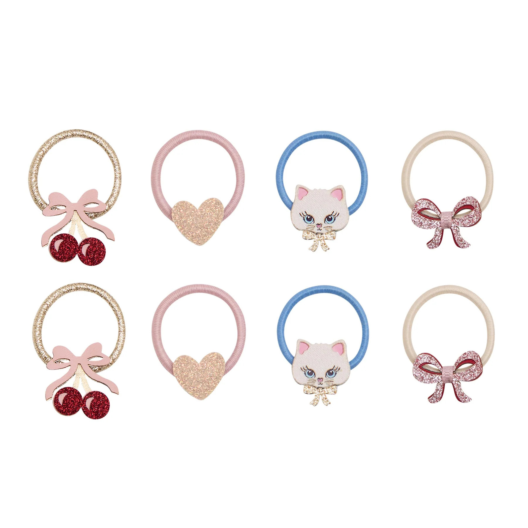 Set 8 Elastici per Capelli Kittybow