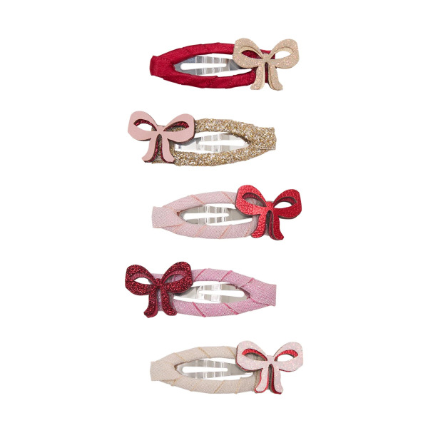 Set 5 Fermagli per Capelli Cutesy Bow