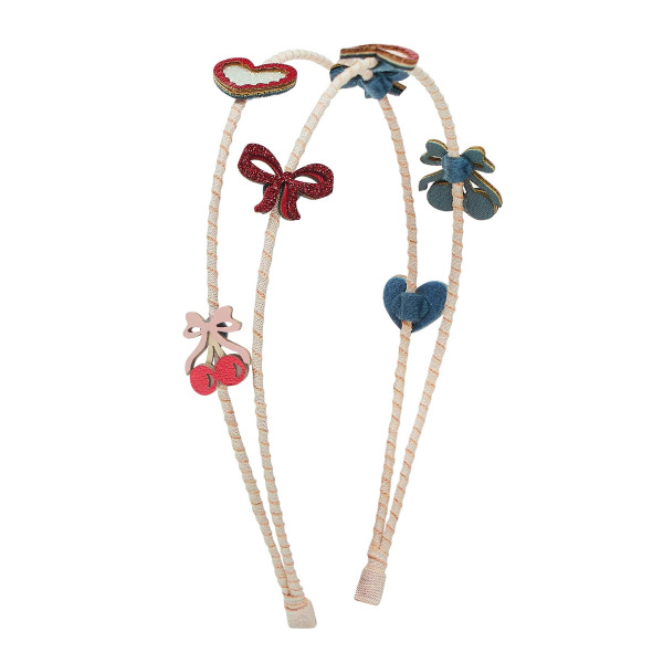 Cerchietto Doppio per Capelli Fancy Cherries
