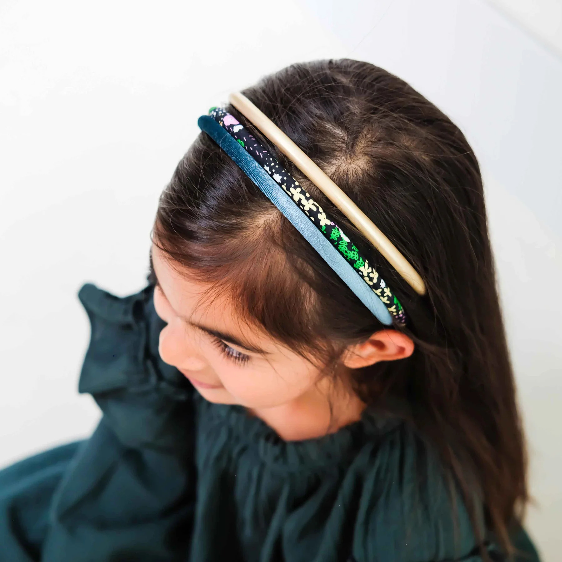 Set 3 Cerchietti per Capelli Blackberry