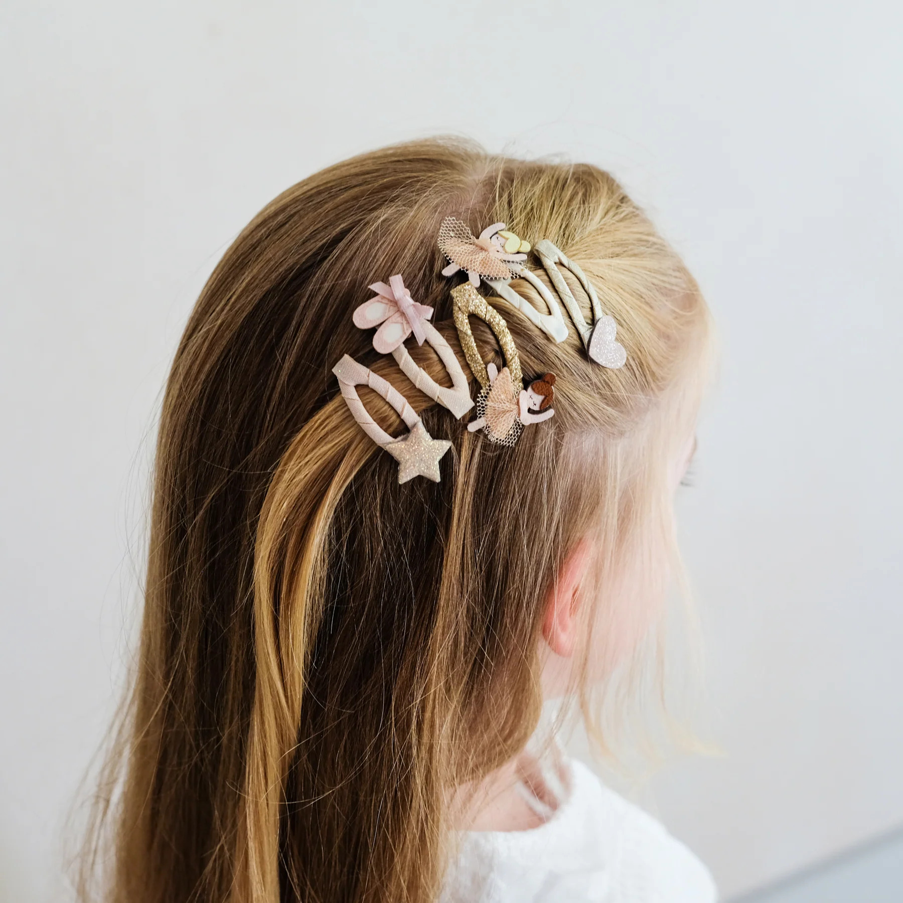 Set 5 Fermagli per Capelli Ballerina