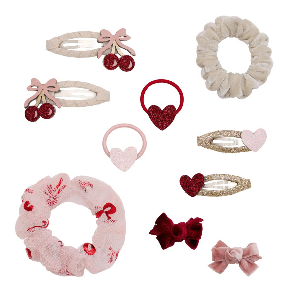 Pochette con Accessori per Capelli Kittybow