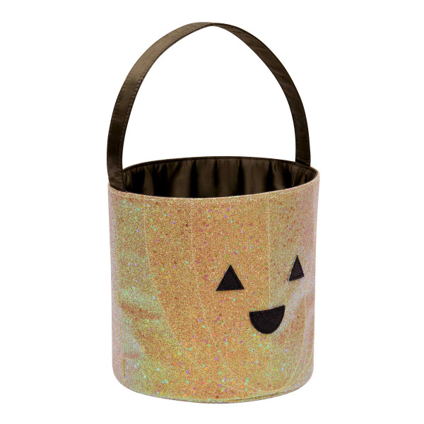 Borsa Dolcetto o Scherzetto Zucca Glitter