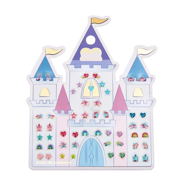 Orecchini Adesivi Rainbow Castle